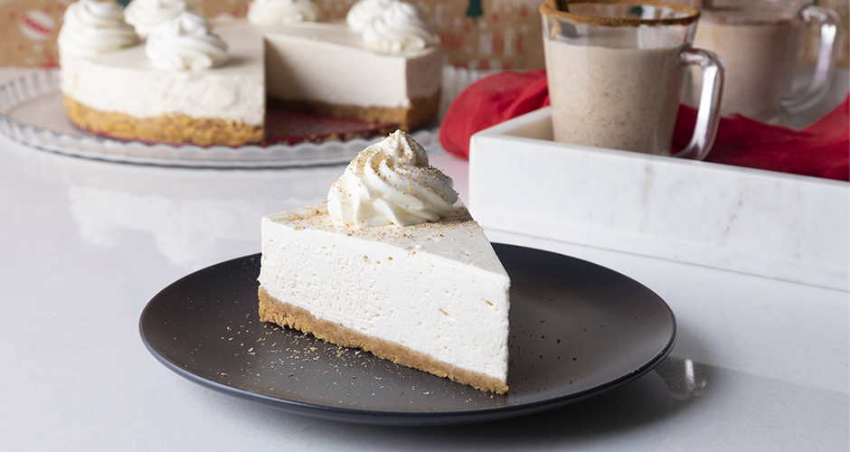 Eggnog cheesecake Akis Petretzikis